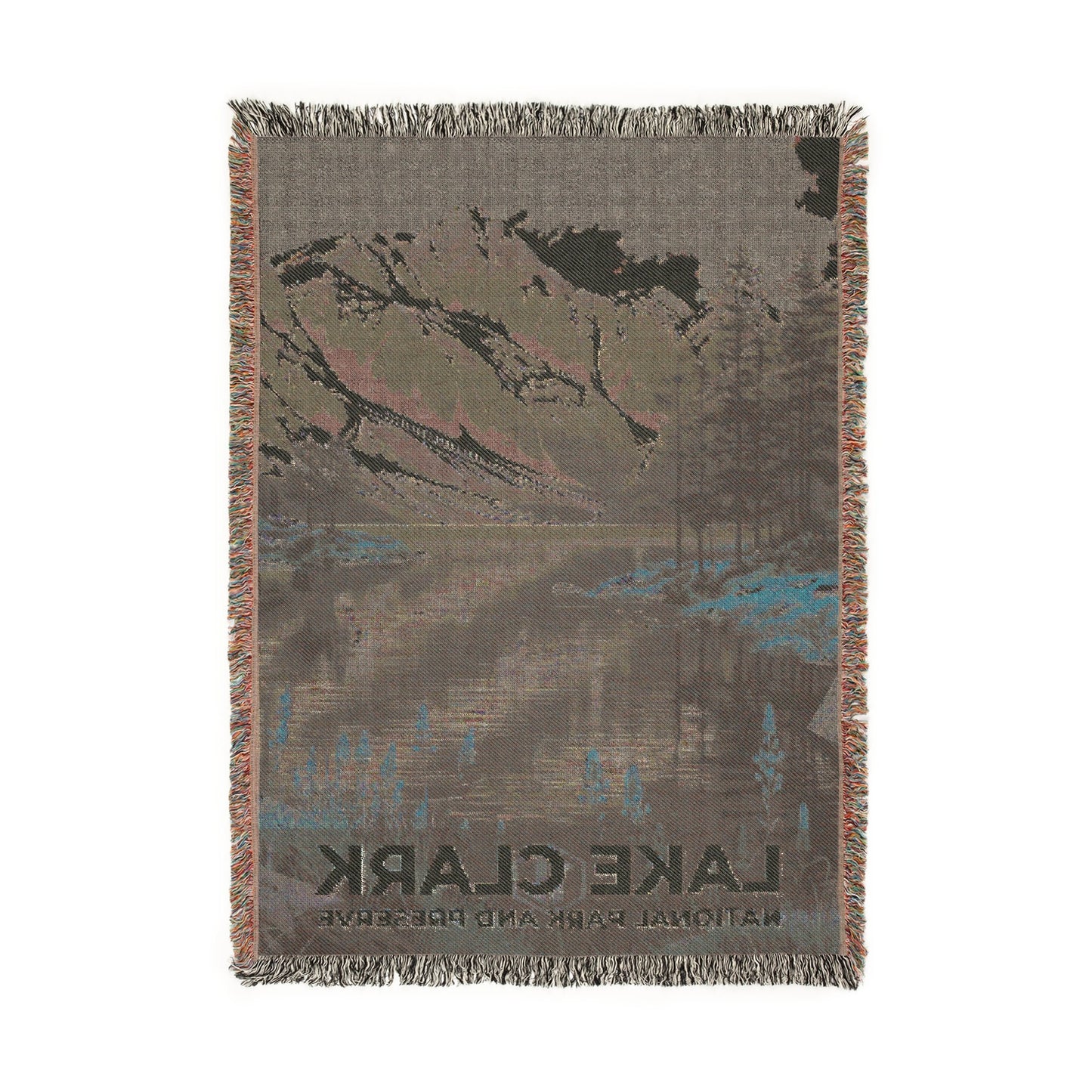 Lake Clark National Park Woven Blanket | S19