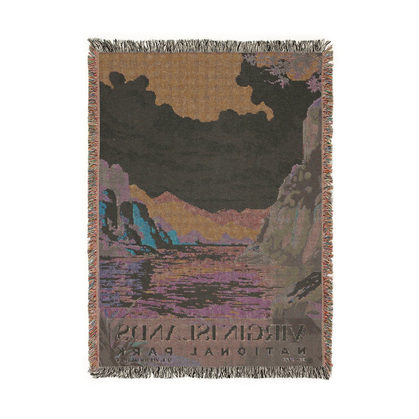 Virgin Islands National Park Woven Blanket | S03