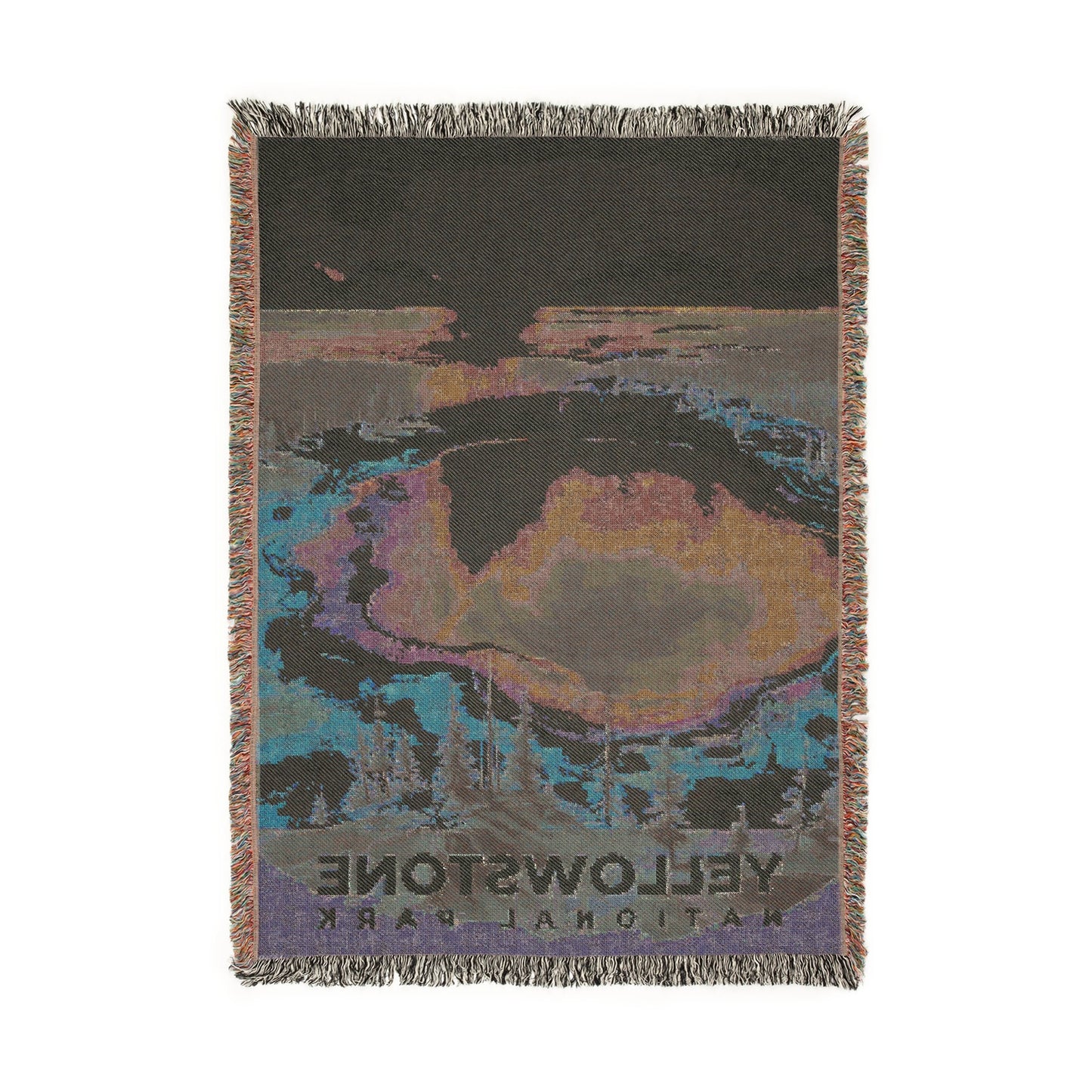 Yellowstone National Park Woven Blanket | S08