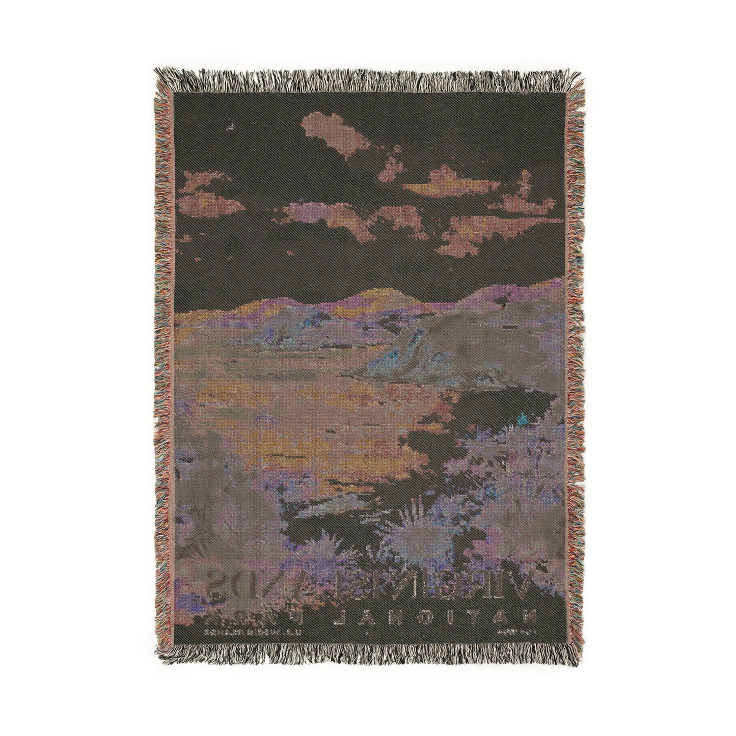 Virgin Islands National Park Woven Blanket | S04