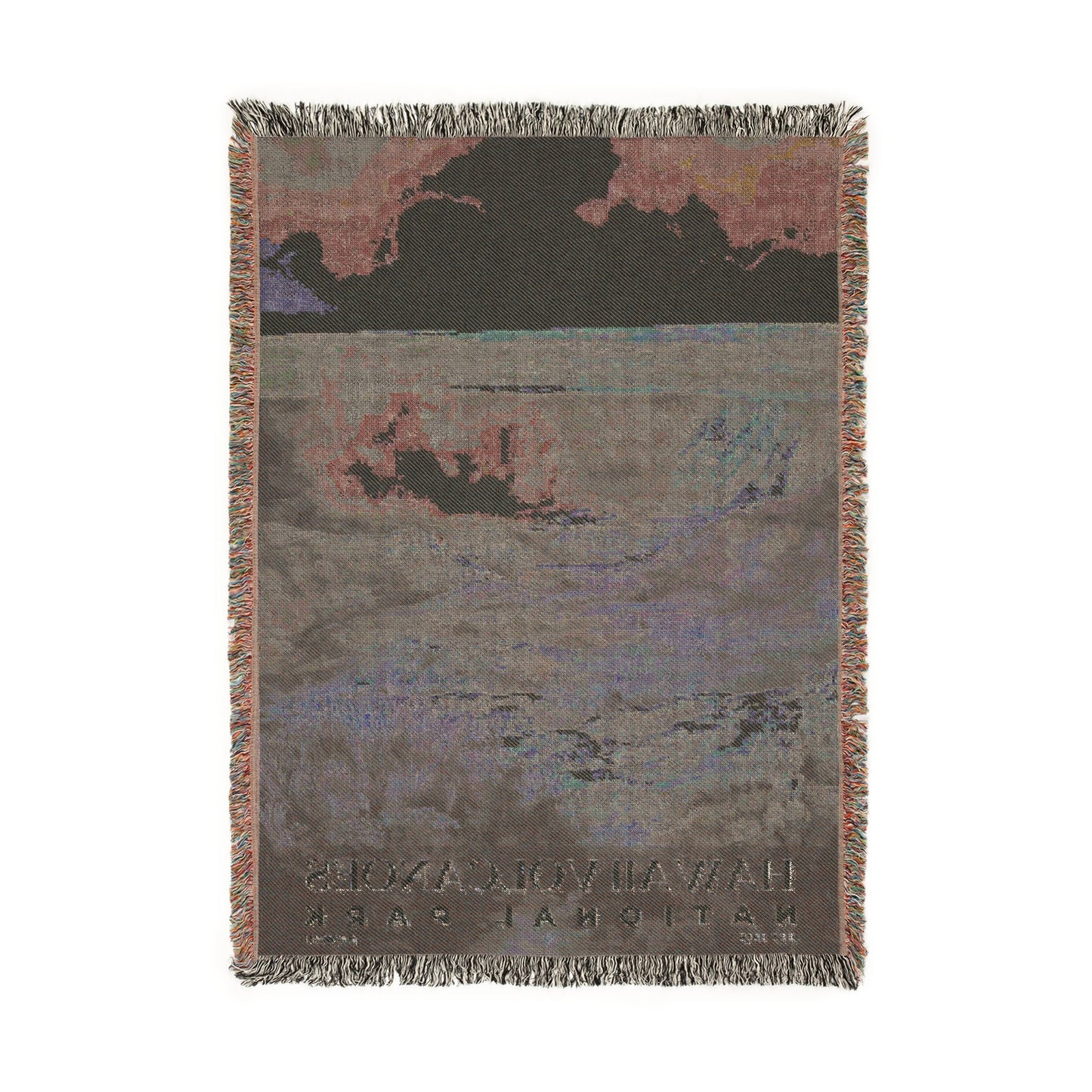 Hawaii Volcanoes National Park Woven Blanket | S02