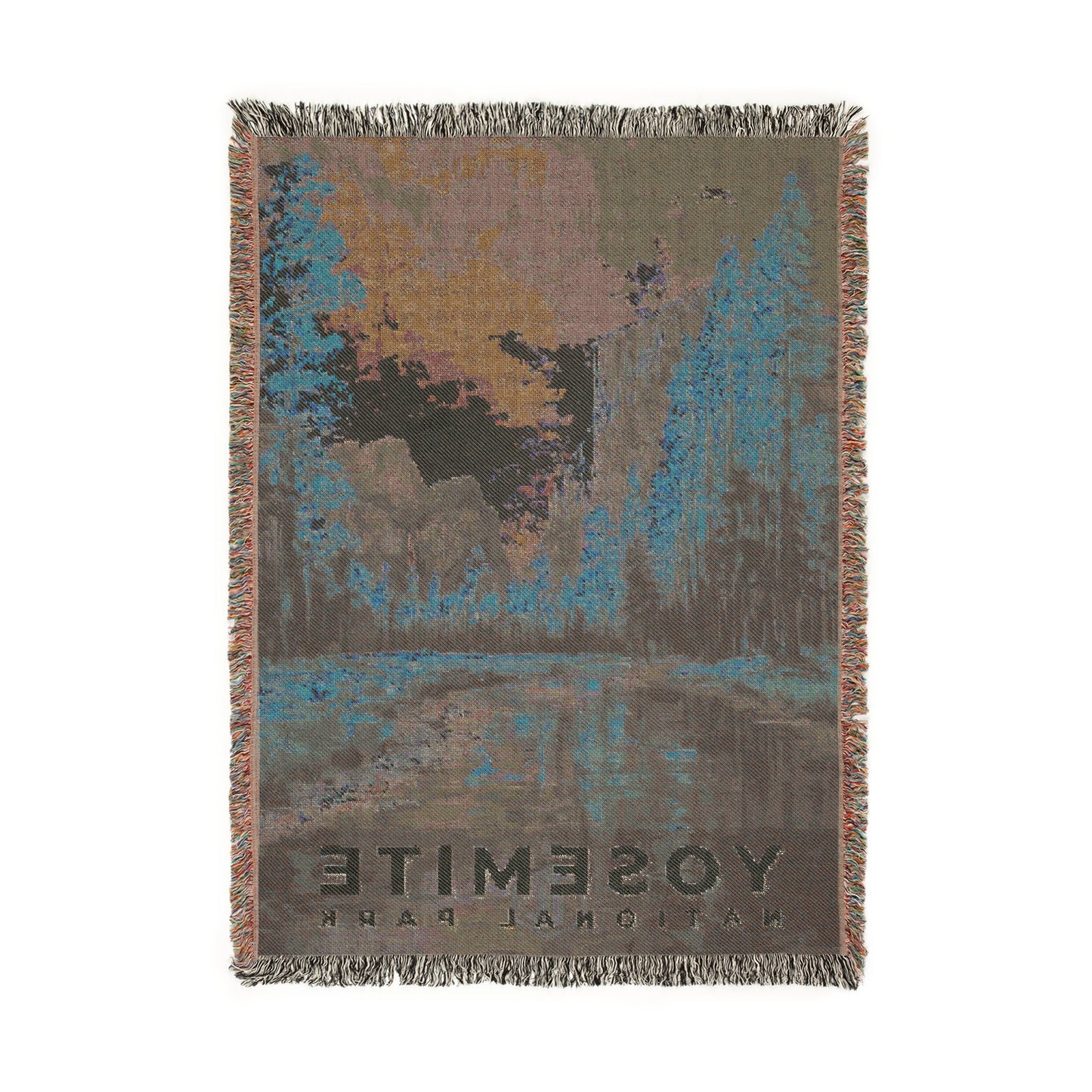 Yosemite National Park Woven Blanket | S14