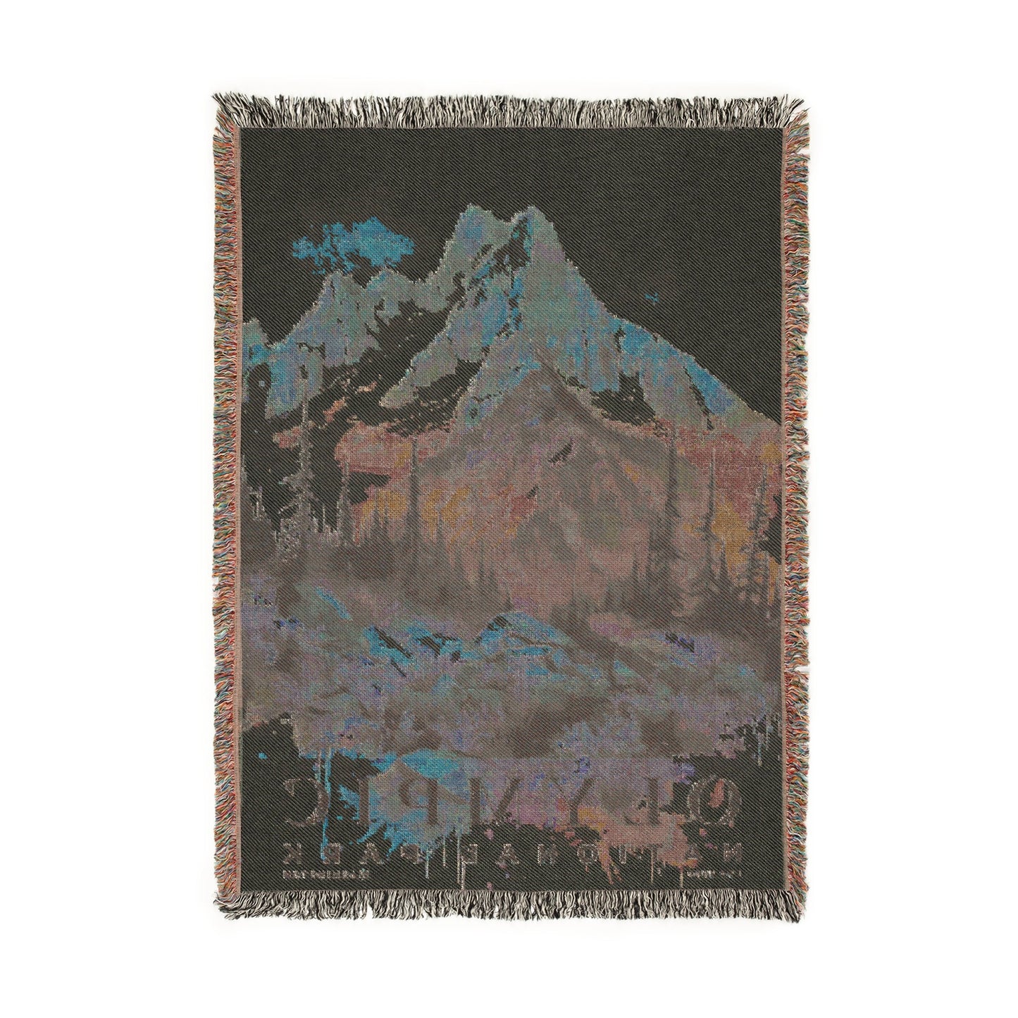 Olympic National Park Woven Blanket | S04