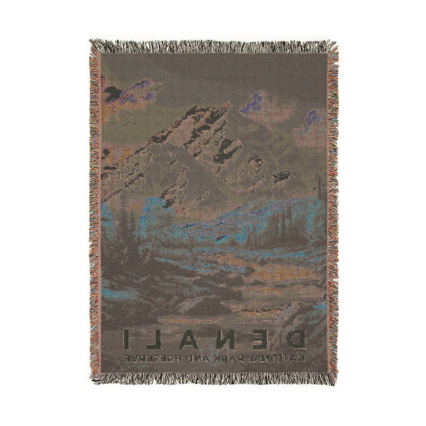 Denali National Park Woven Blanket | S16