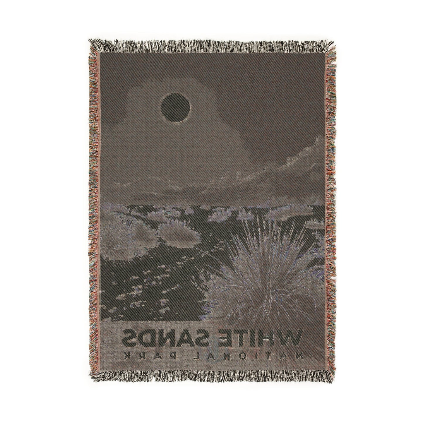 White Sands National Park Woven Blanket | S17