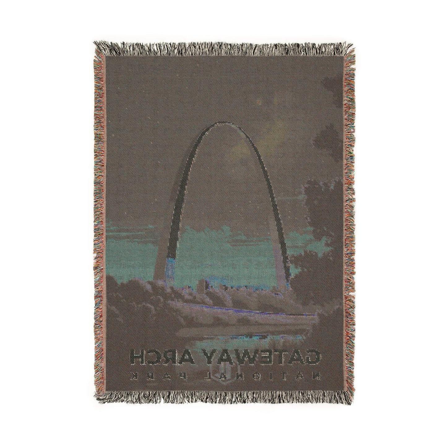Gateway Arch National Park Woven Blanket | S07