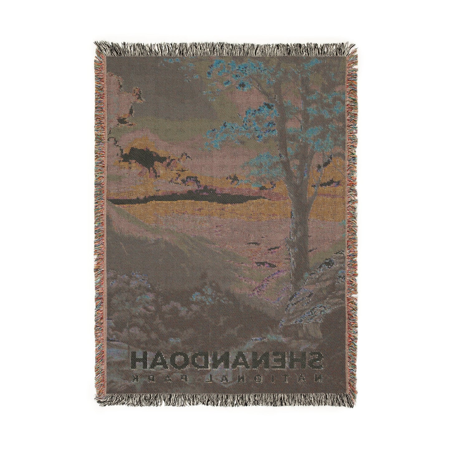 Shenandoah National Park Woven Blanket | S16