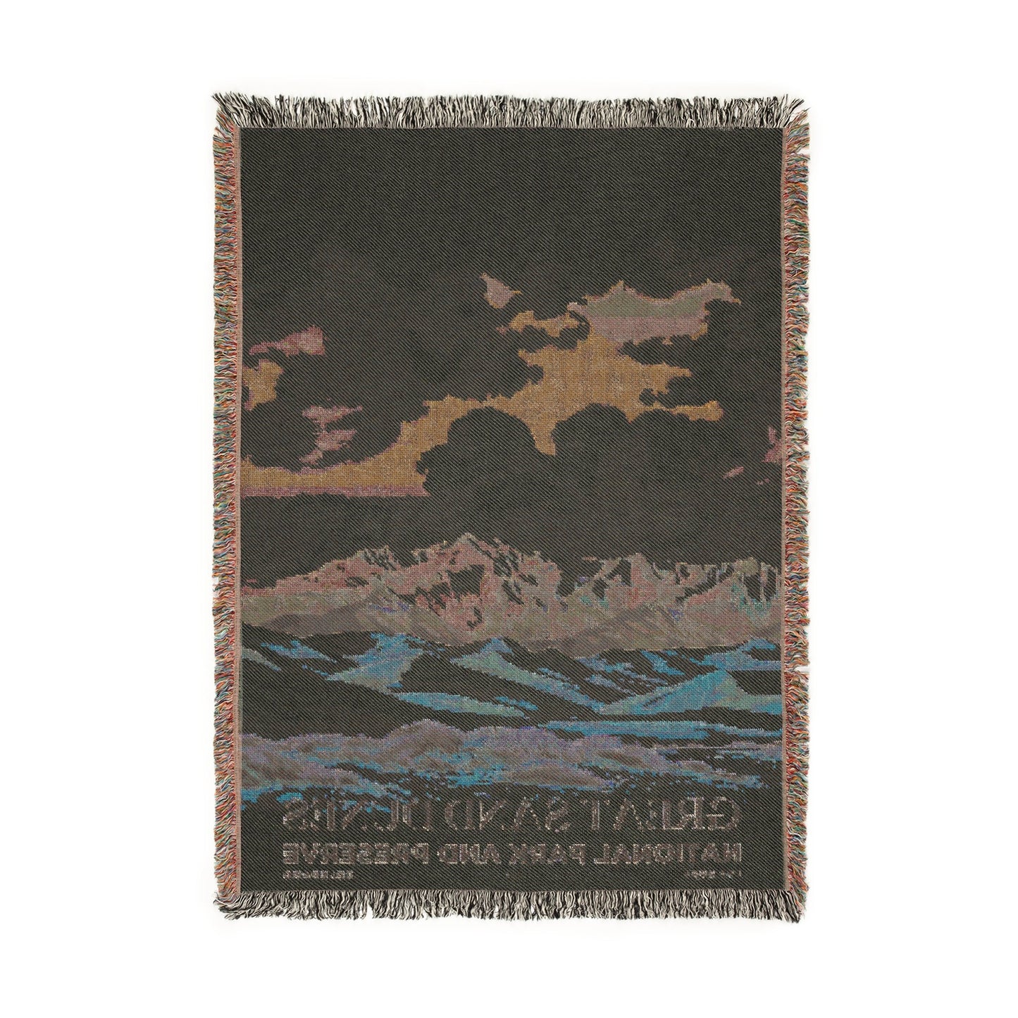 Great Sand Dunes National Park Woven Blanket | S04