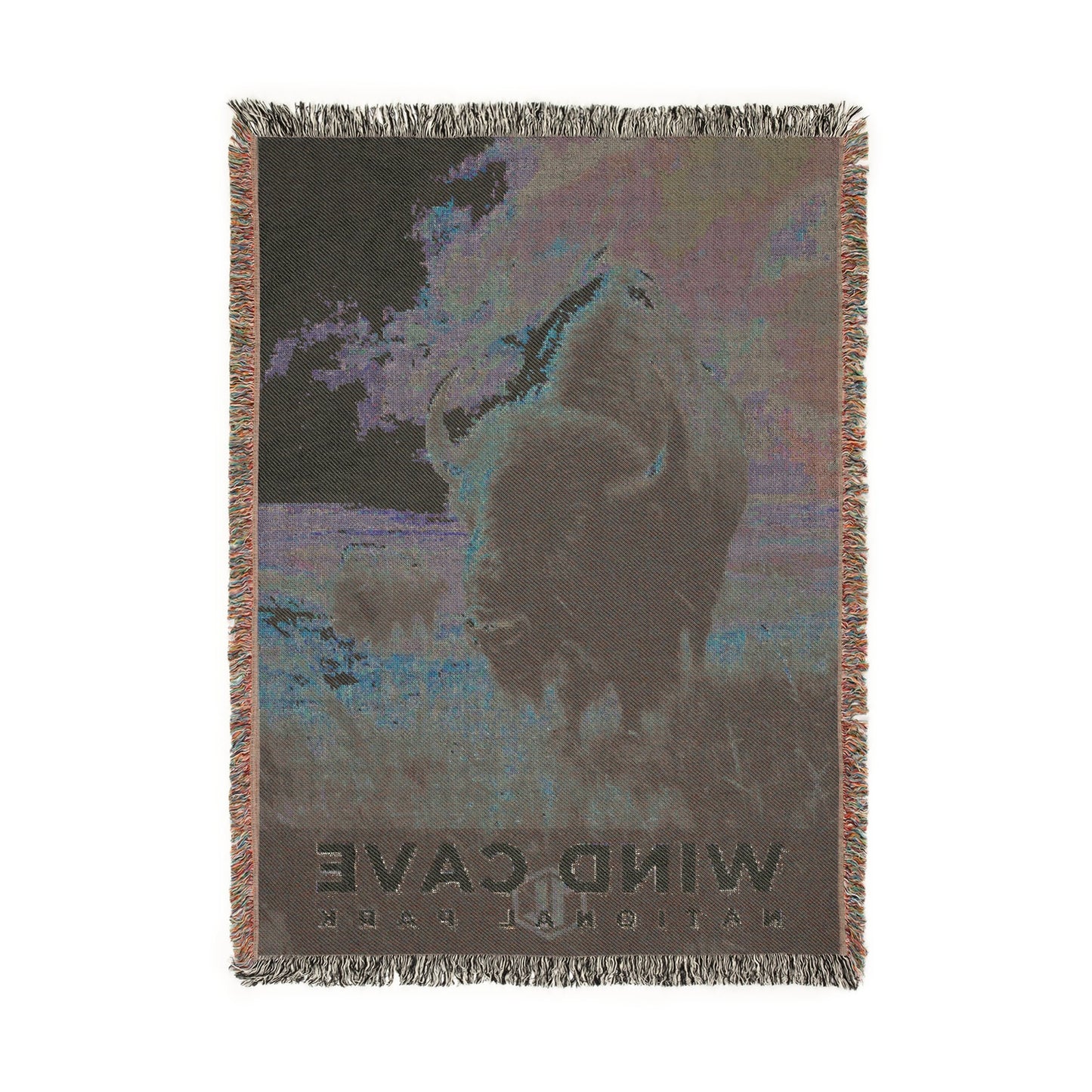 Wind Cave National Park Woven Blanket | S12
