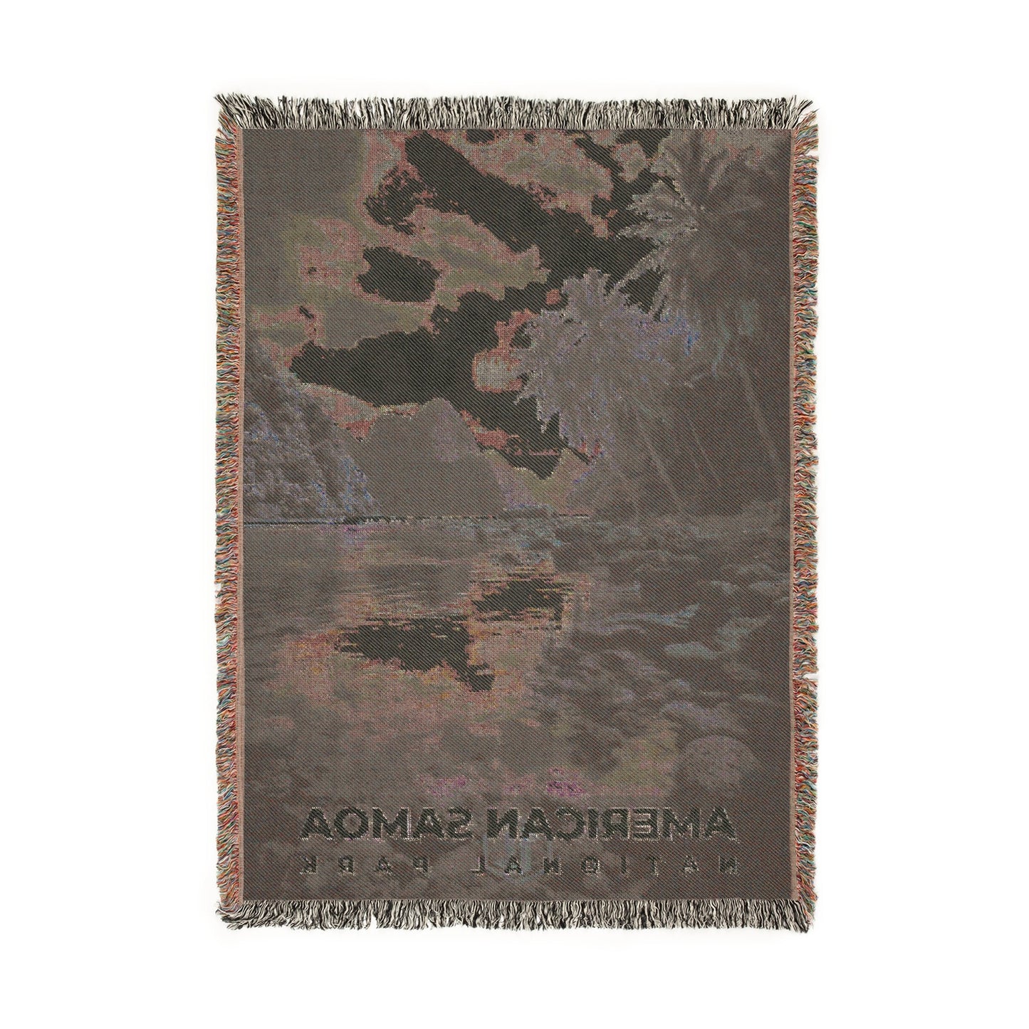 American Samoa National Park Woven Blanket | S10