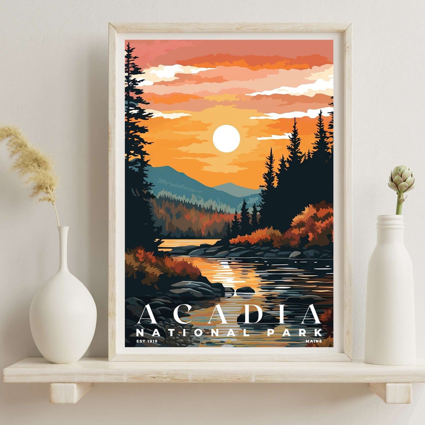 Acadia National Park Poster | S05