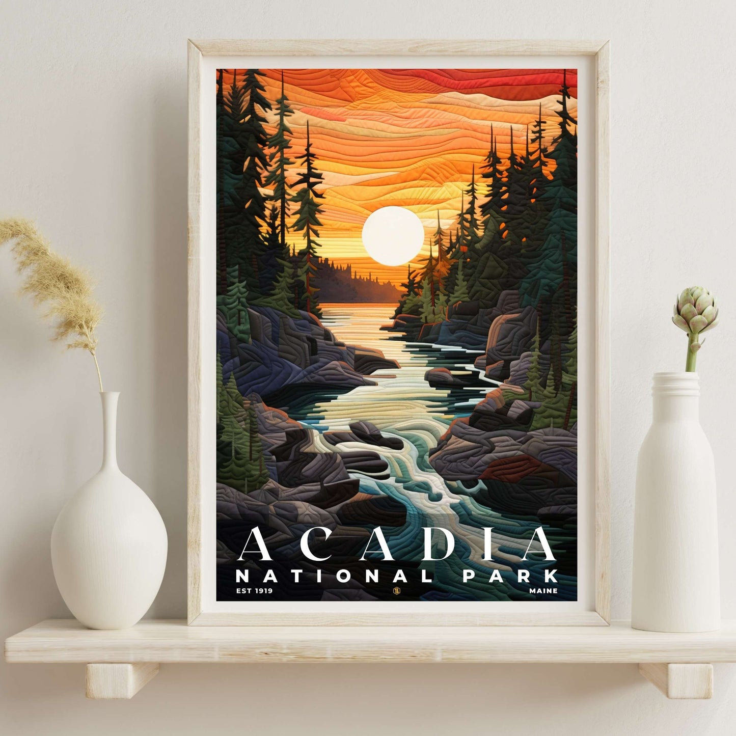 Acadia National Park Poster | S09