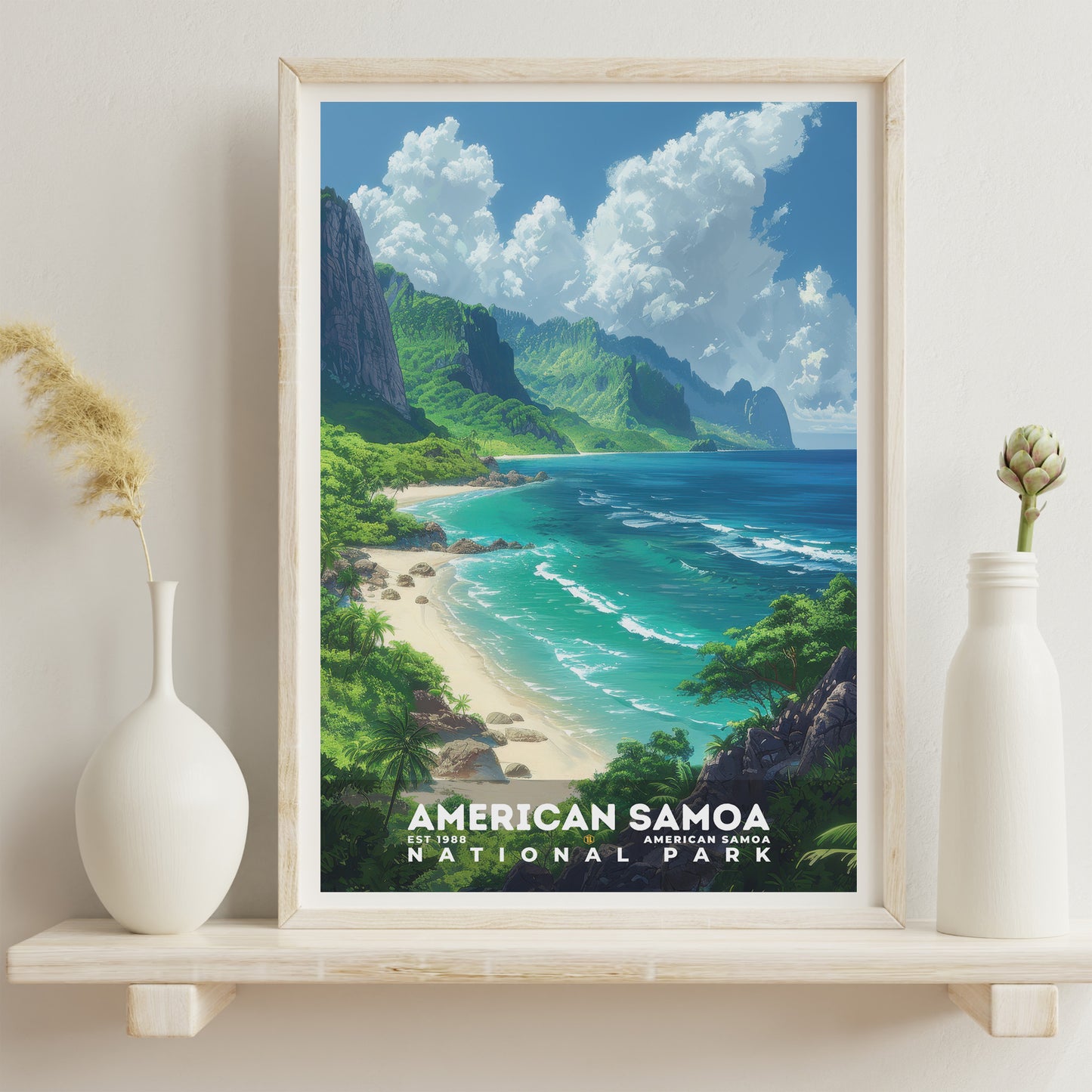 American Samoa National Park Poster | S13