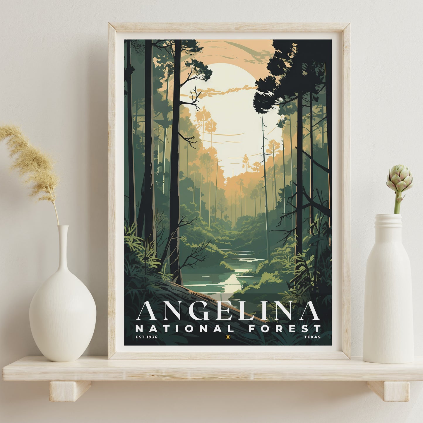 Angelina National Forest Poster | S01