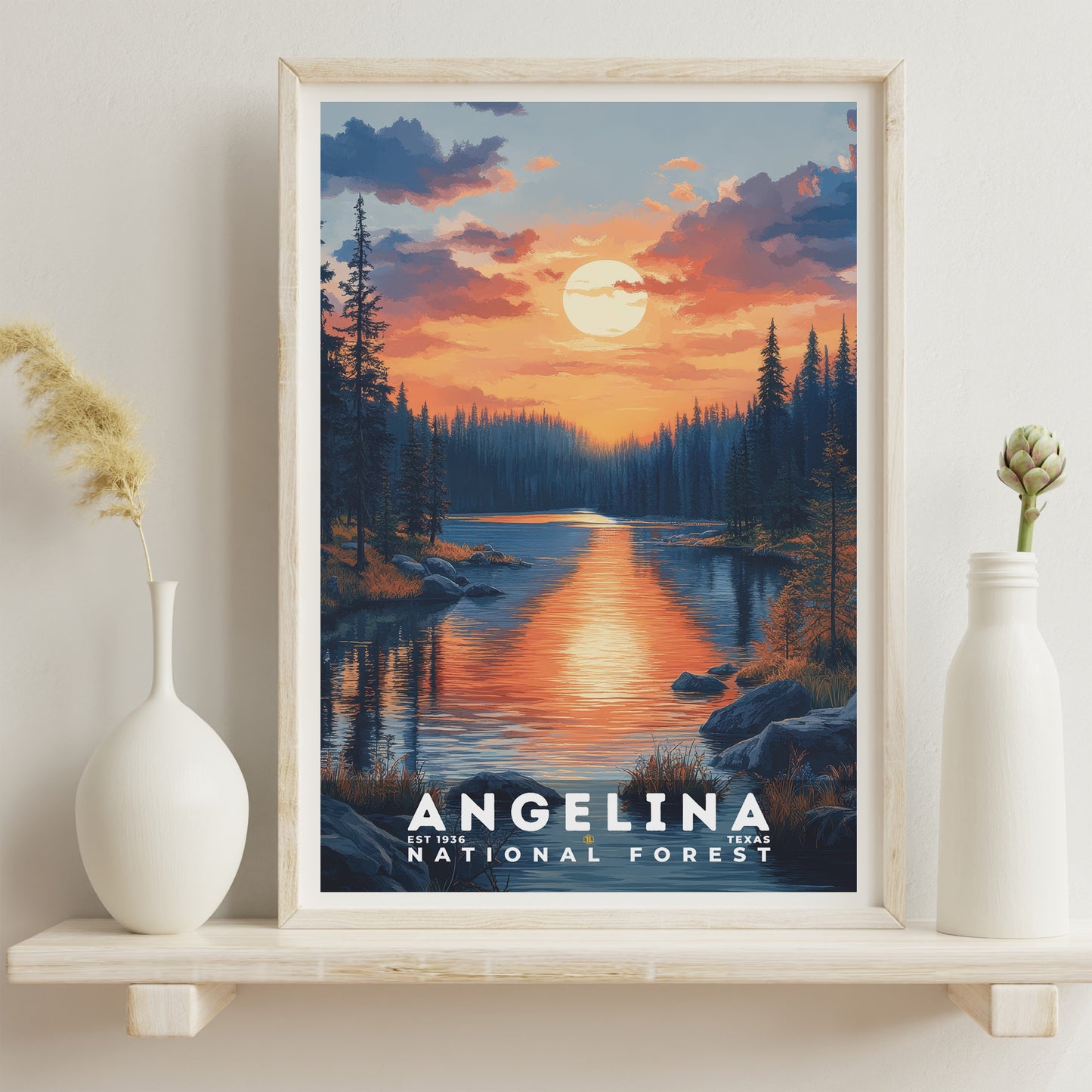 Angelina National Forest Poster | S02