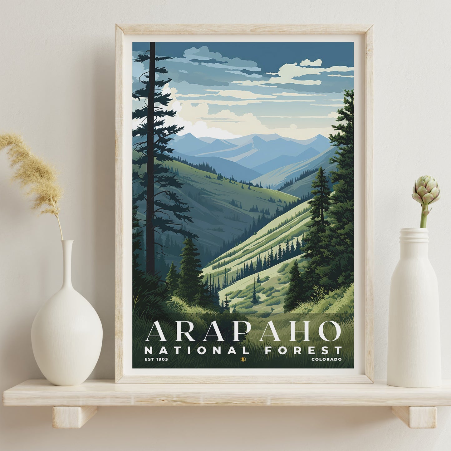 Arapaho National Forest Poster | S01