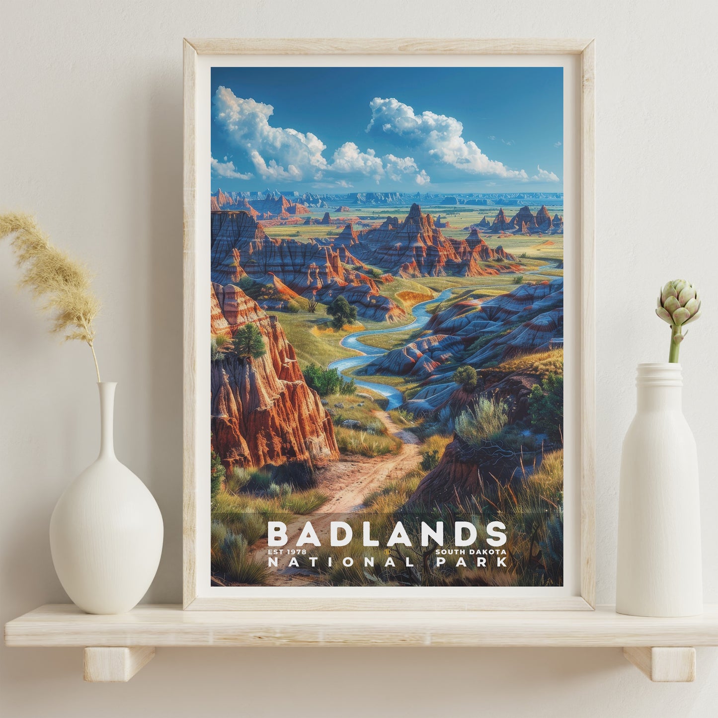 Badlands National Park Poster | S16