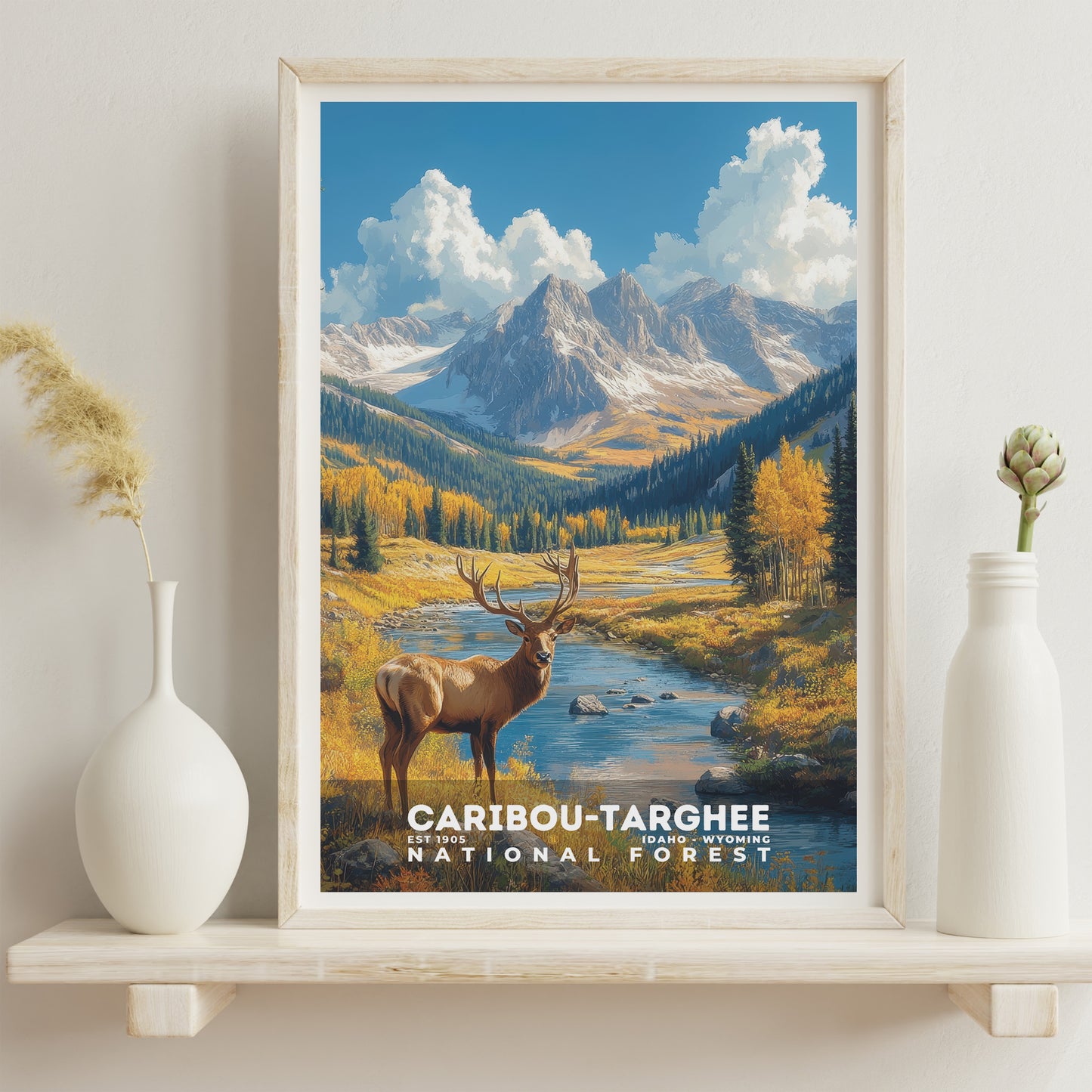 Caribou-Targhee National Forest Poster | S02