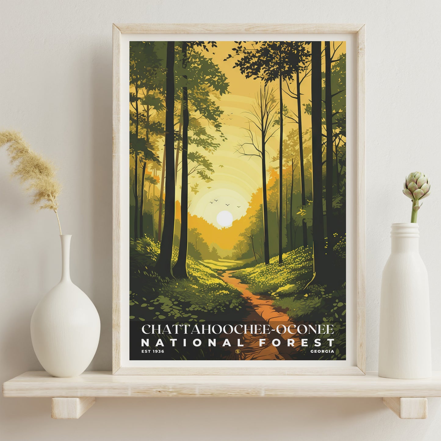 Chattahoochee-Oconee National Forest Poster | S01