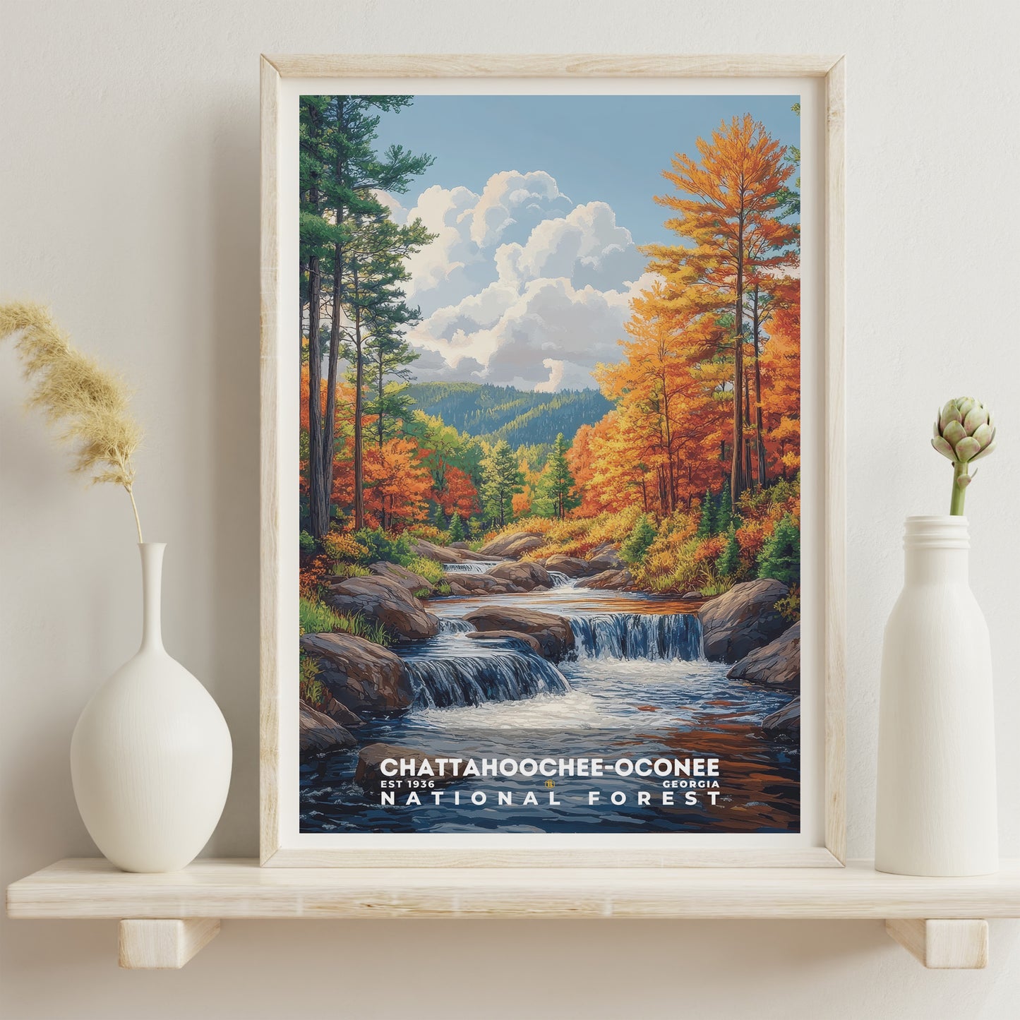 Chattahoochee-Oconee National Forest Poster | S02