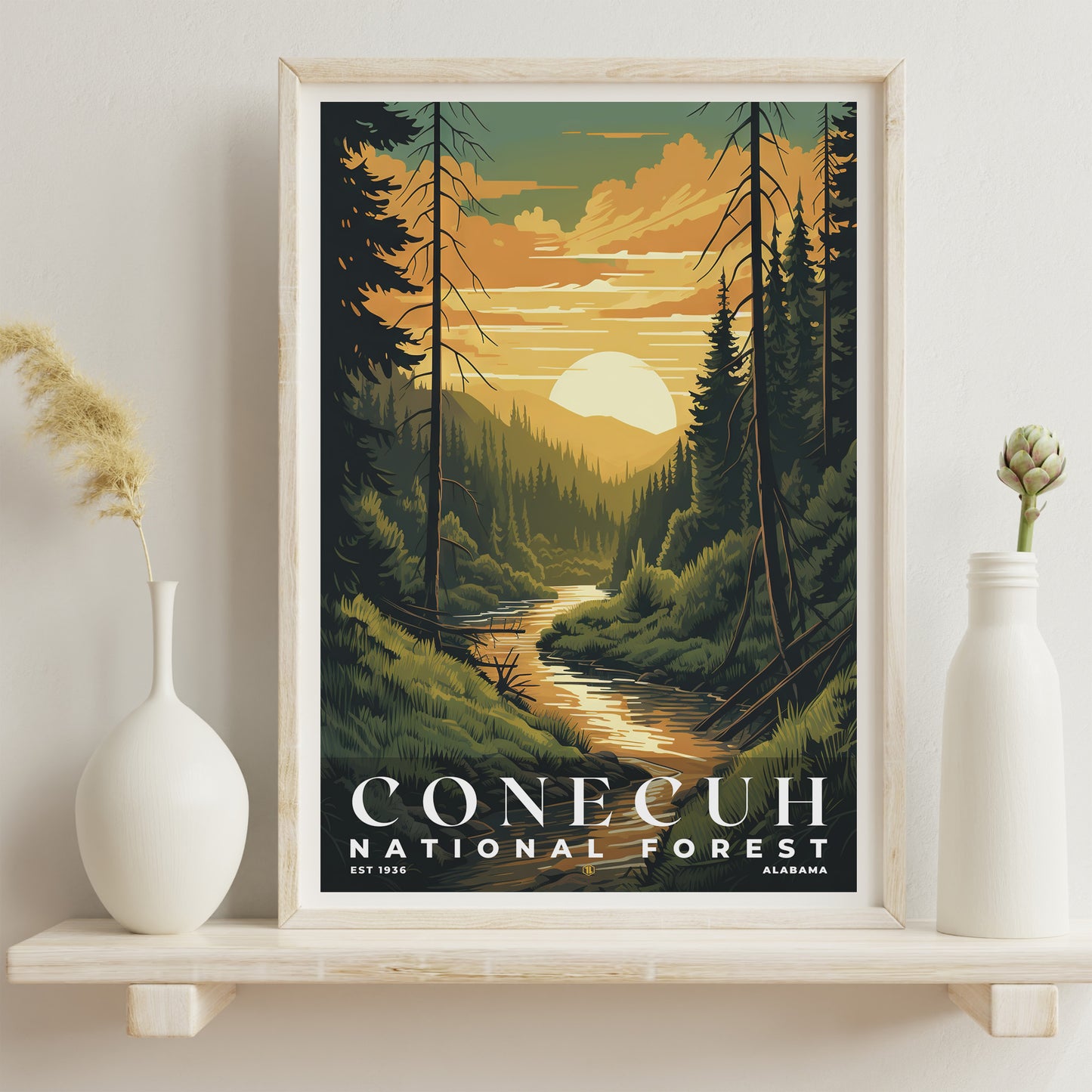 Conecuh National Forest Poster | S01