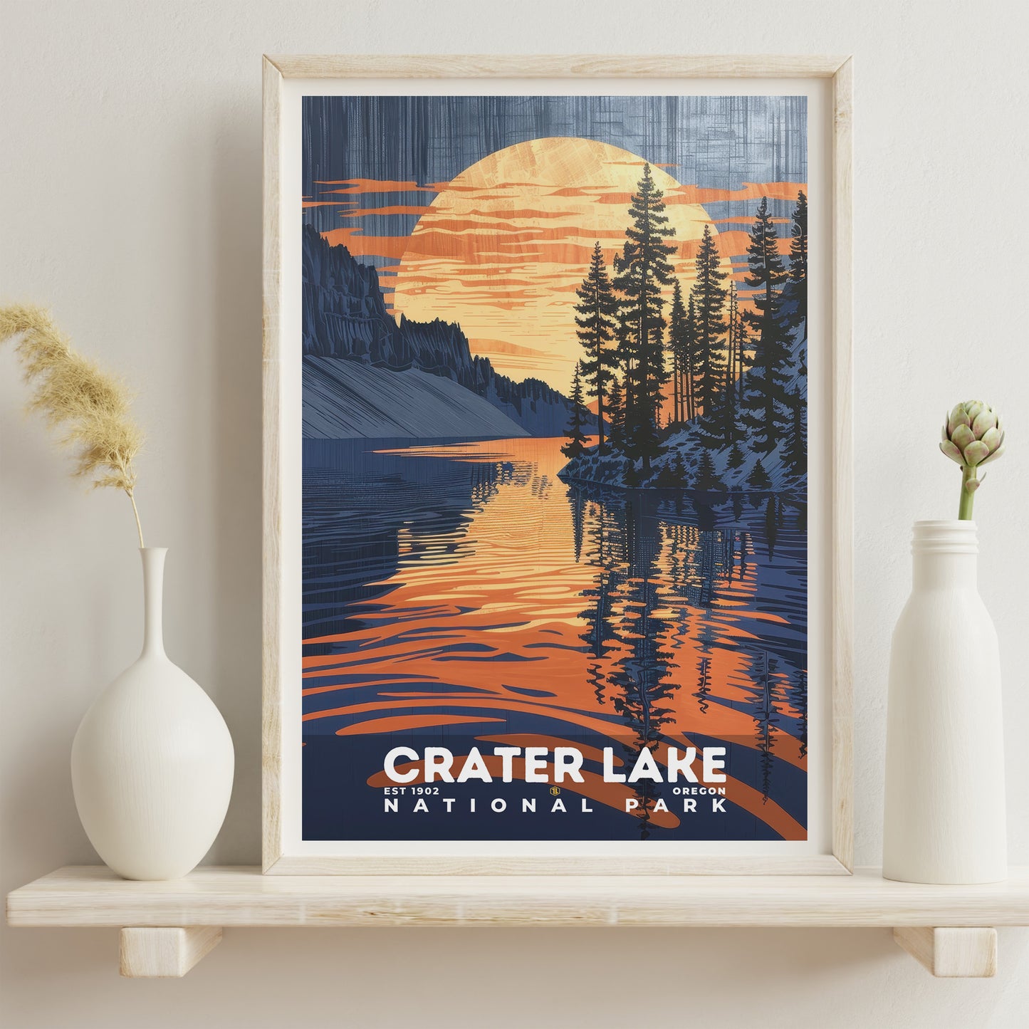 Crater Lake National Park Poster | S19