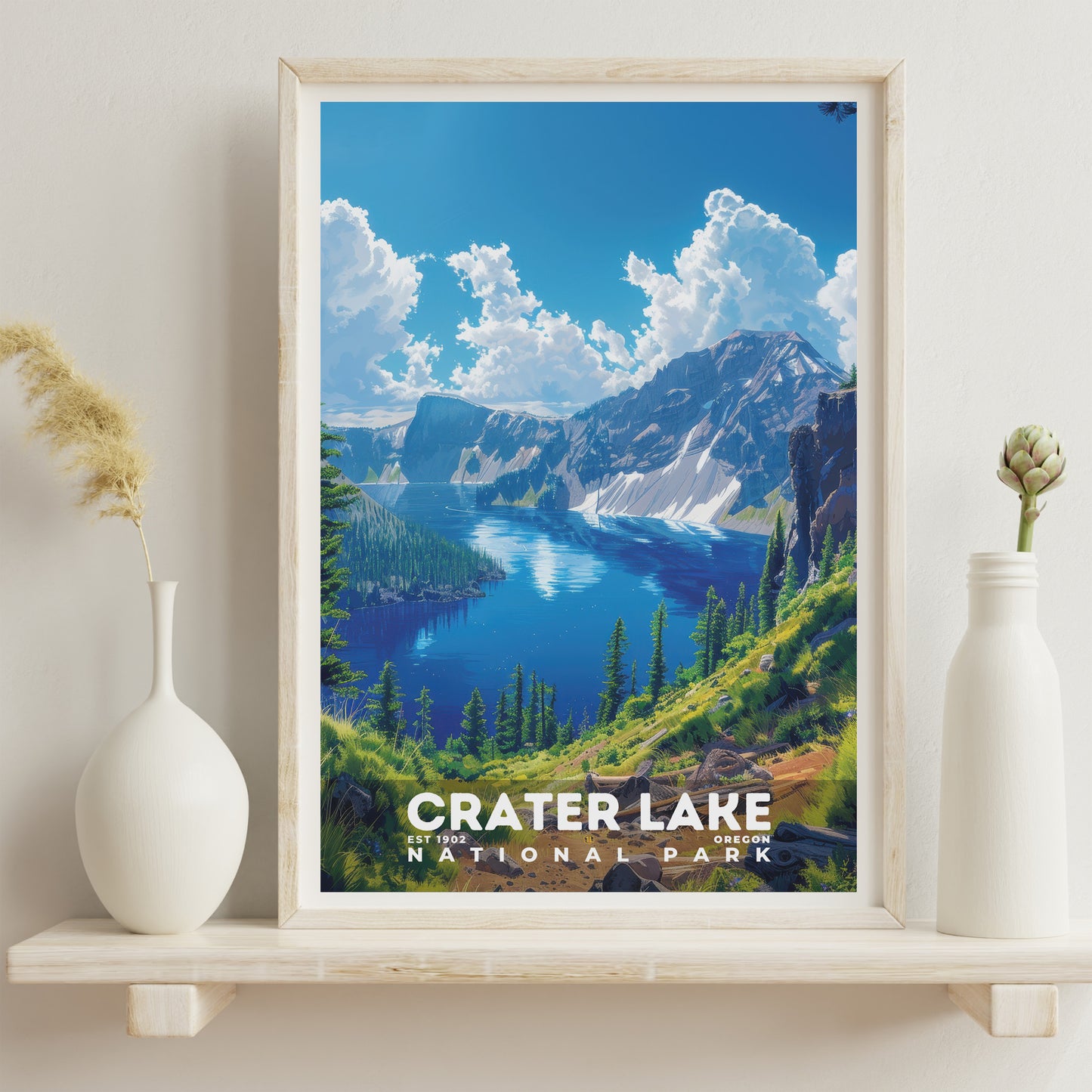 Crater Lake National Park Poster | S13