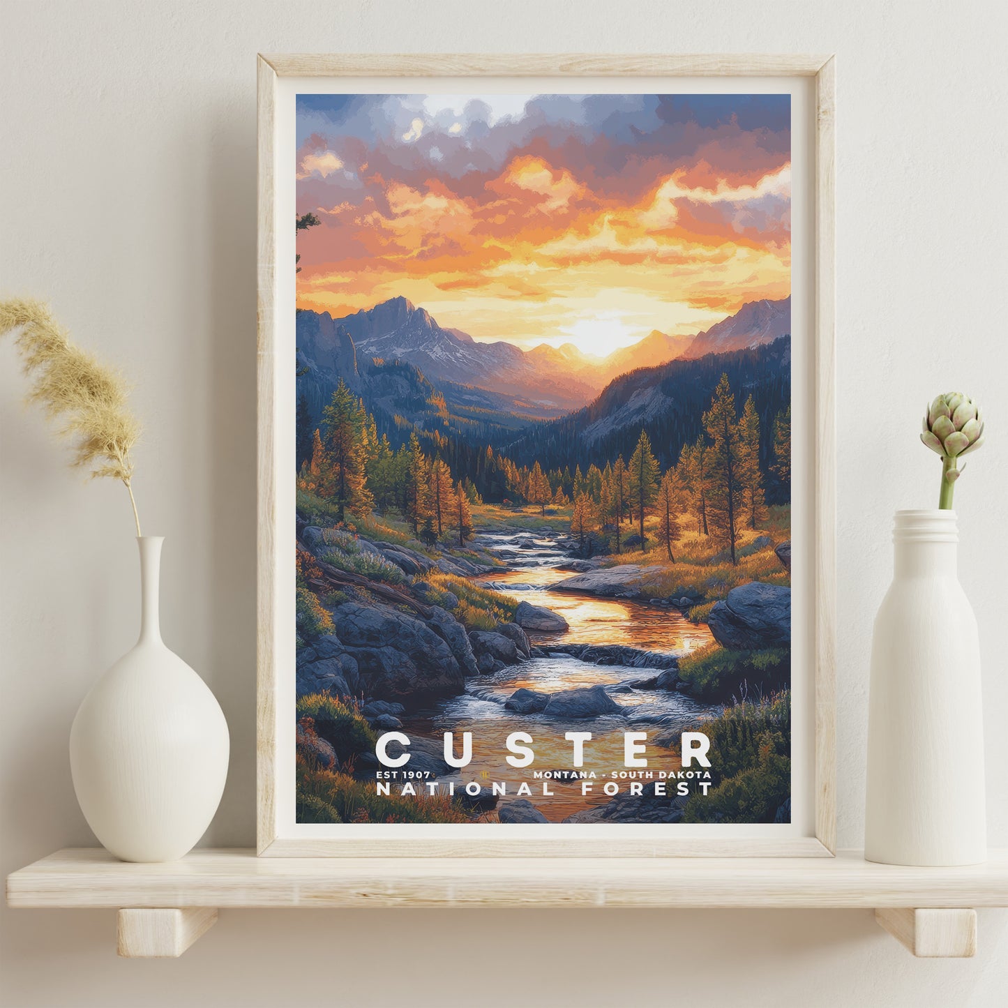 Custer National Forest Poster | S02