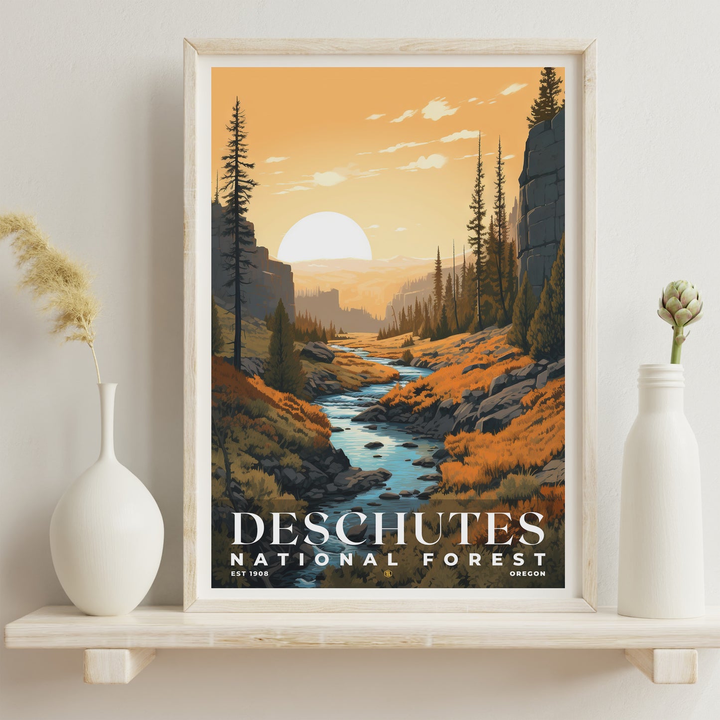 Deschutes National Forest Poster | S01