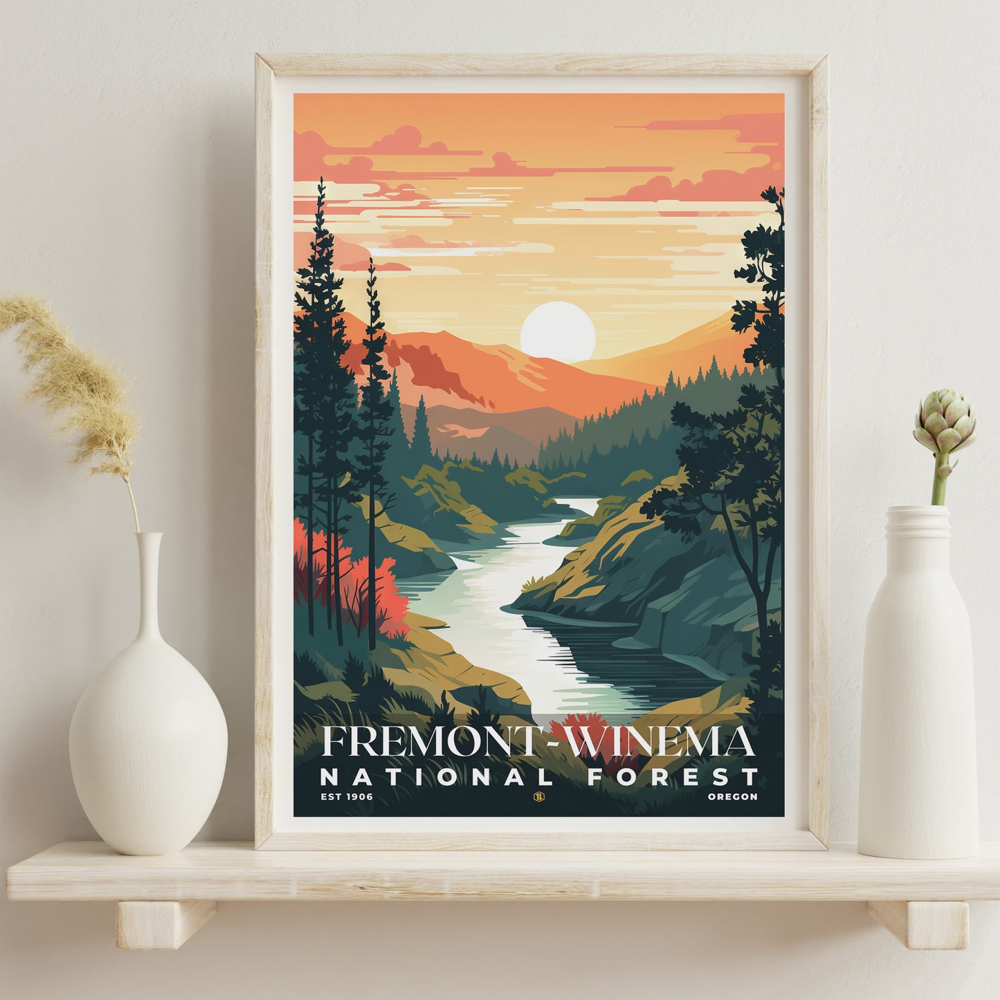 Fremont-Winema National Forest Poster | S01