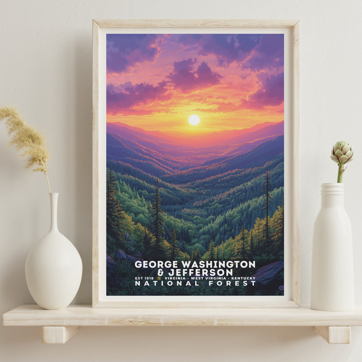 George Washington-Jefferson National Forest Poster | S02