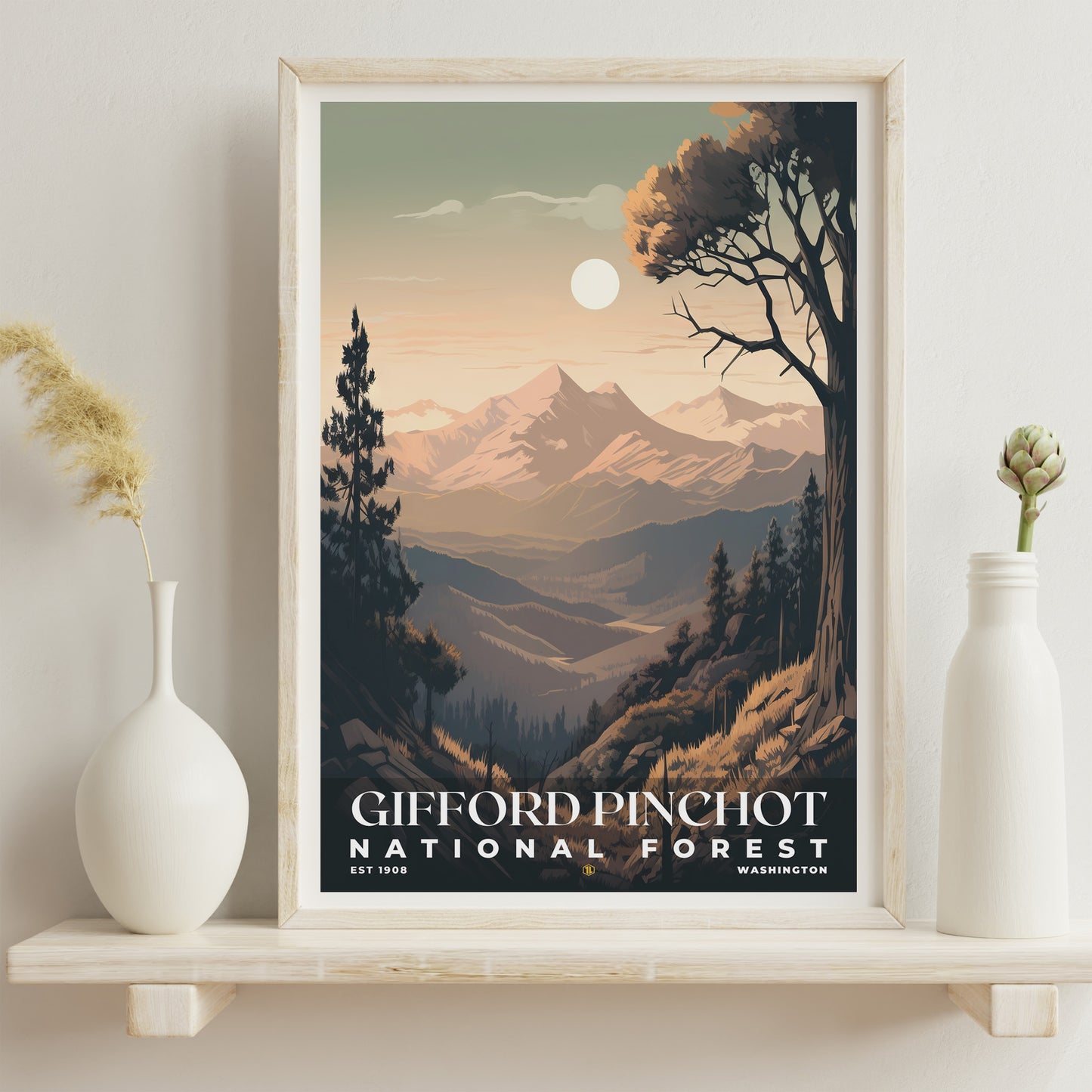 Gifford Pinchot National Forest Poster | S01