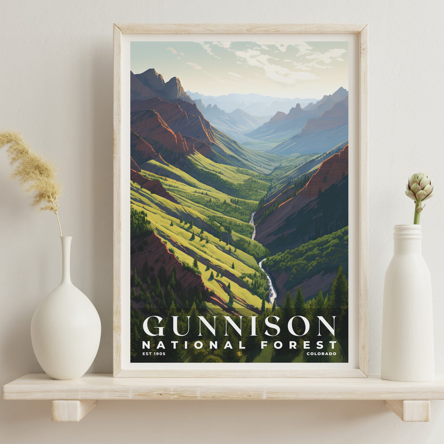 Gunnison National Forest Poster | S01
