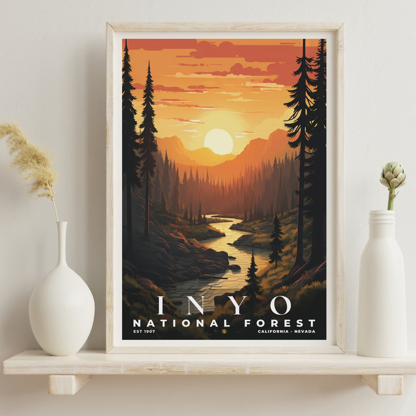 Inyo National Forest Poster | S01