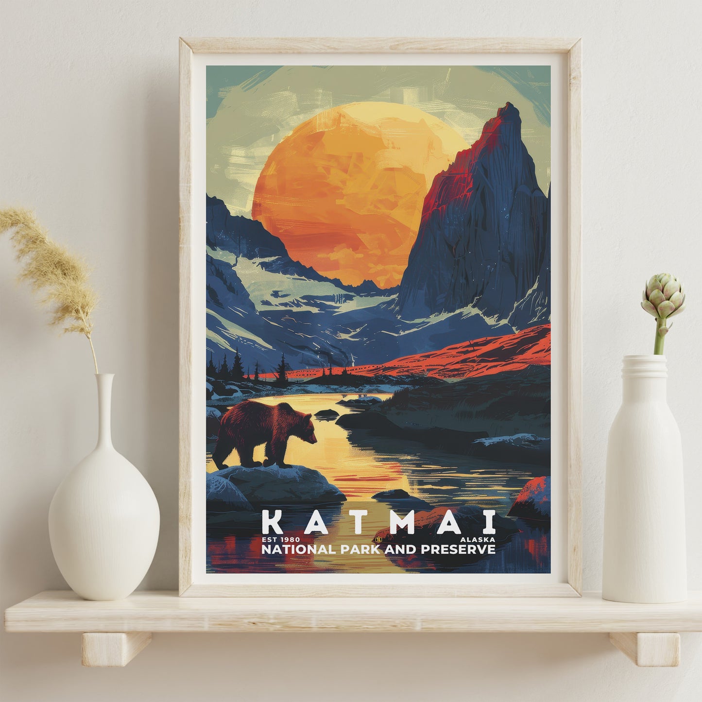 Katmai National Park Poster | S20