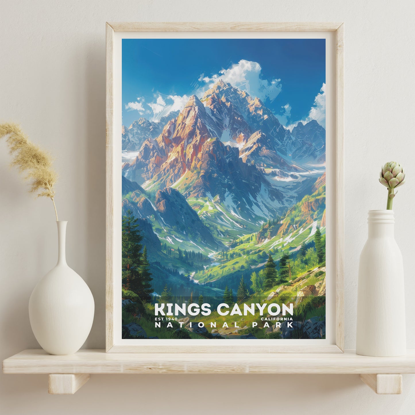 Kings Canyon National Park Poster | S13