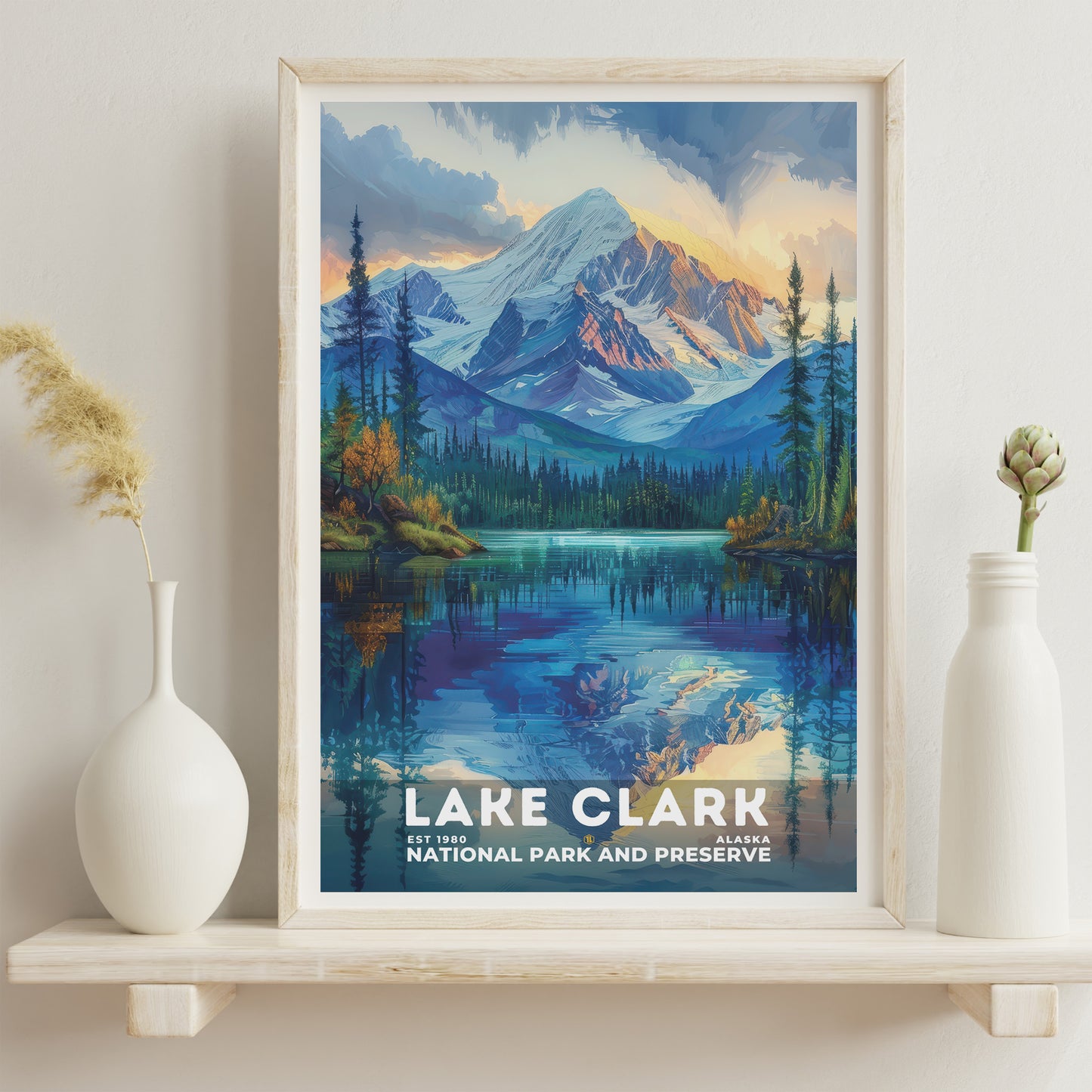 Lake Clark National Park Poster | S11