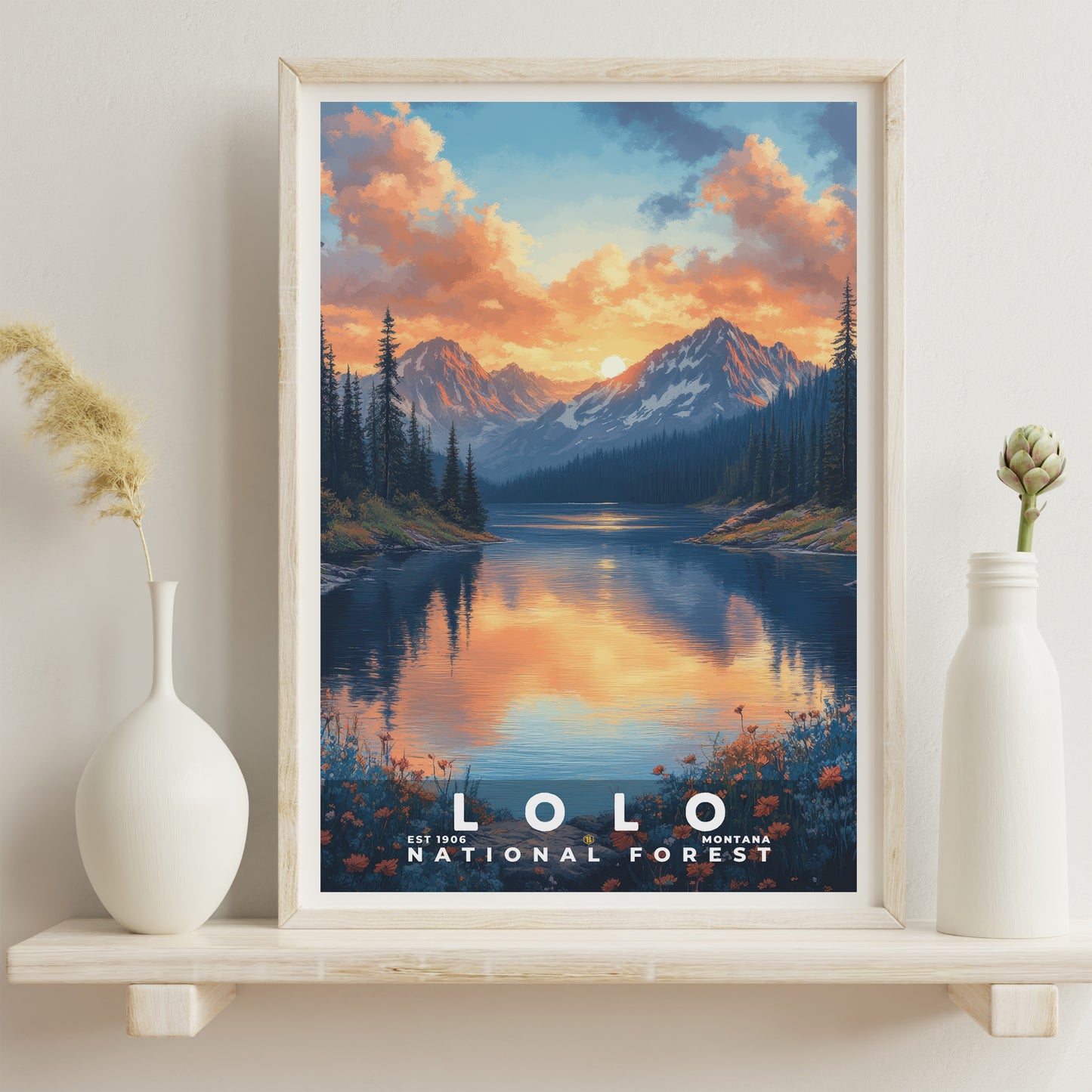 Lolo National Forest Poster | S02