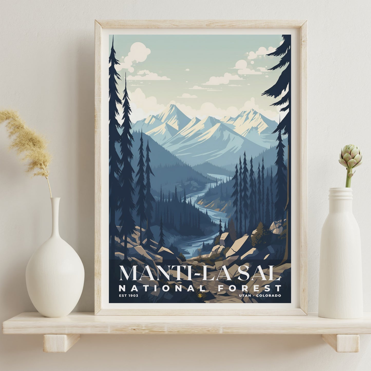Manti-La Sal National Forest Poster | S01