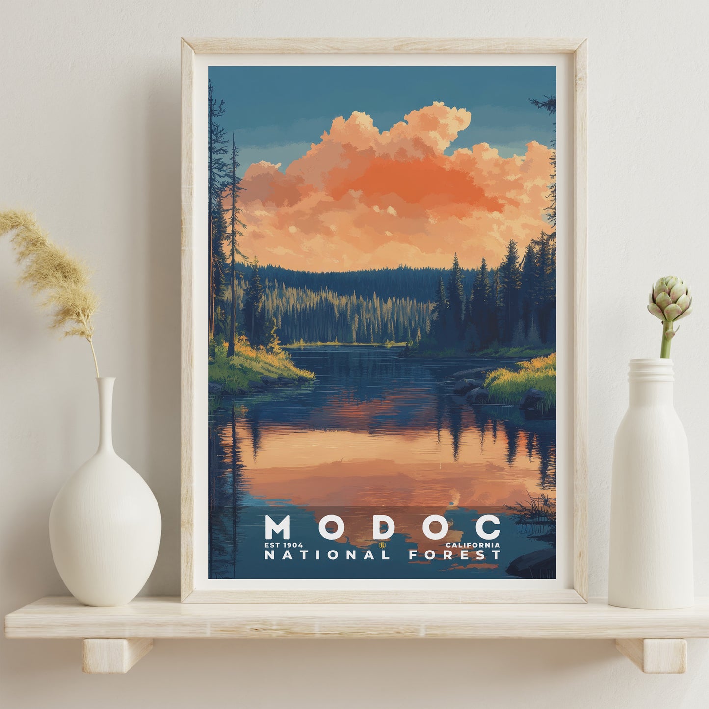 Modoc National Forest Poster | S02