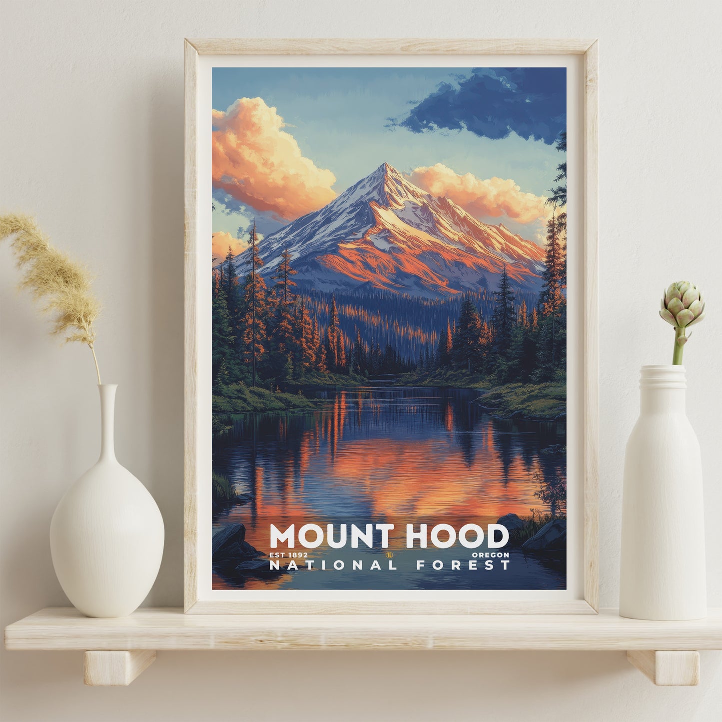 Mount Hood National Forest Poster | S02