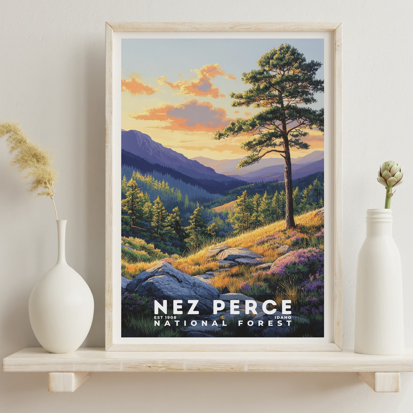 Nez Perce National Forest Poster | S02