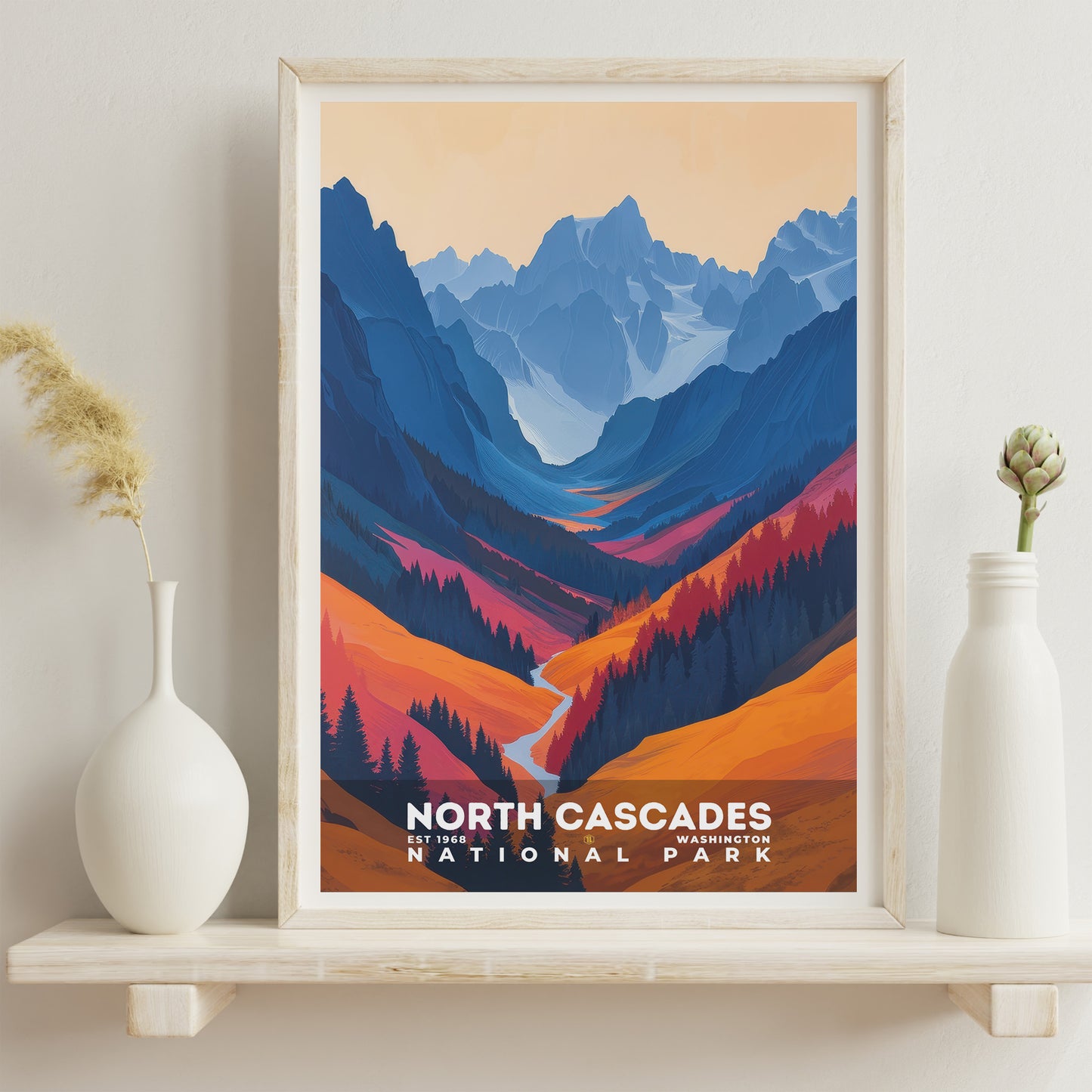 North Cascades National Park Poster | S20