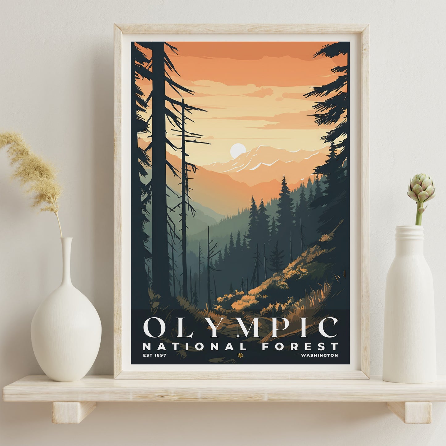 Olympic National Forest Poster | S01