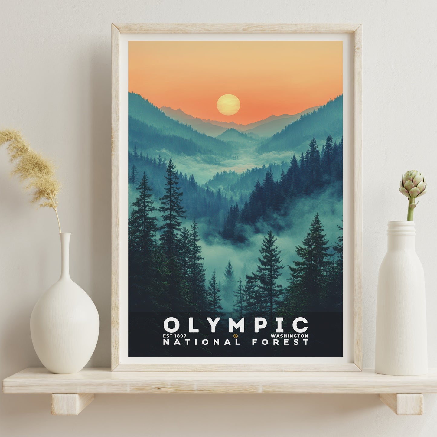 Olympic National Forest Poster | S02