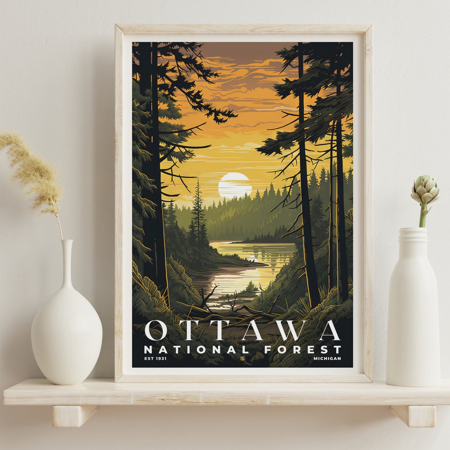 Ottawa National Forest Poster | S01