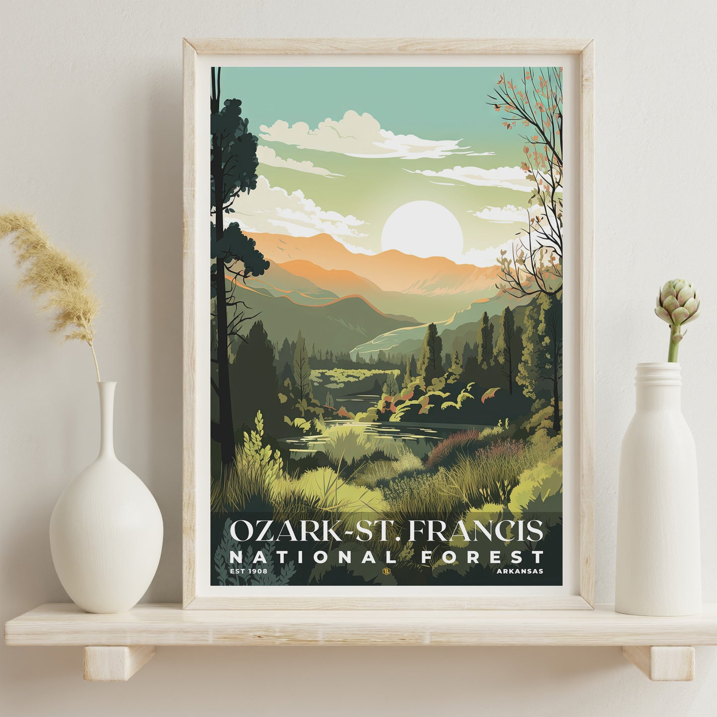 Ozark-St. Francis National Forest Poster | S01