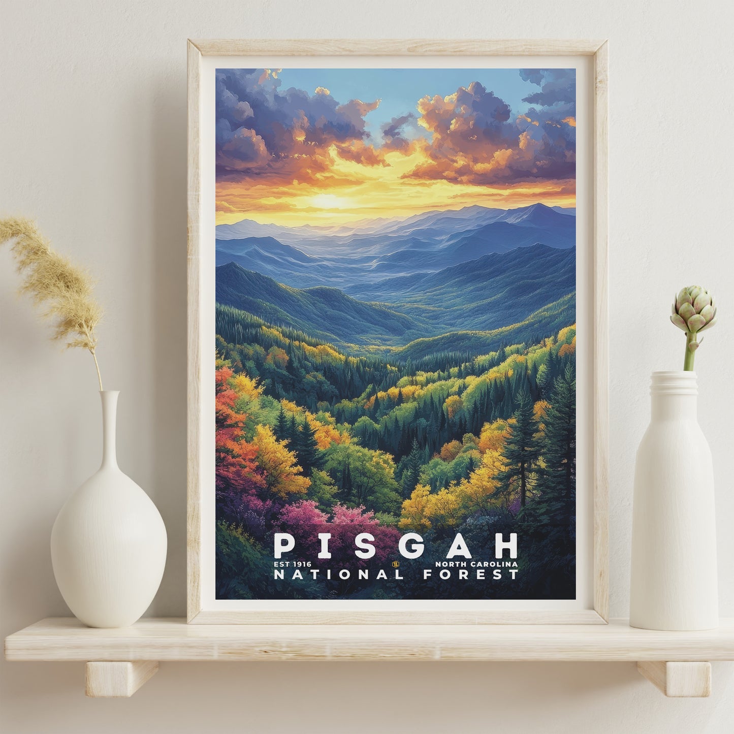 Pisgah National Forest Poster | S02