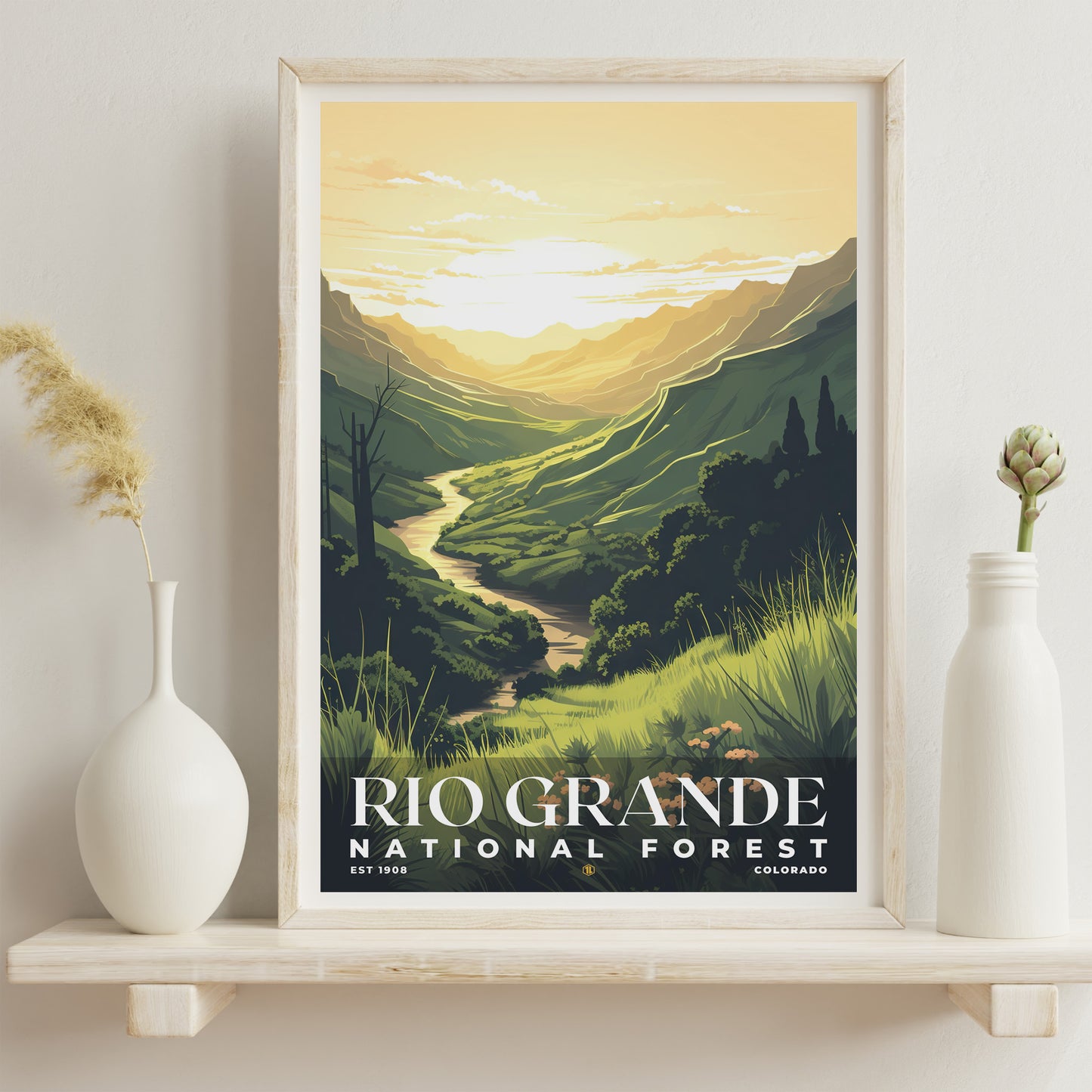 Rio Grande National Forest Poster | S01