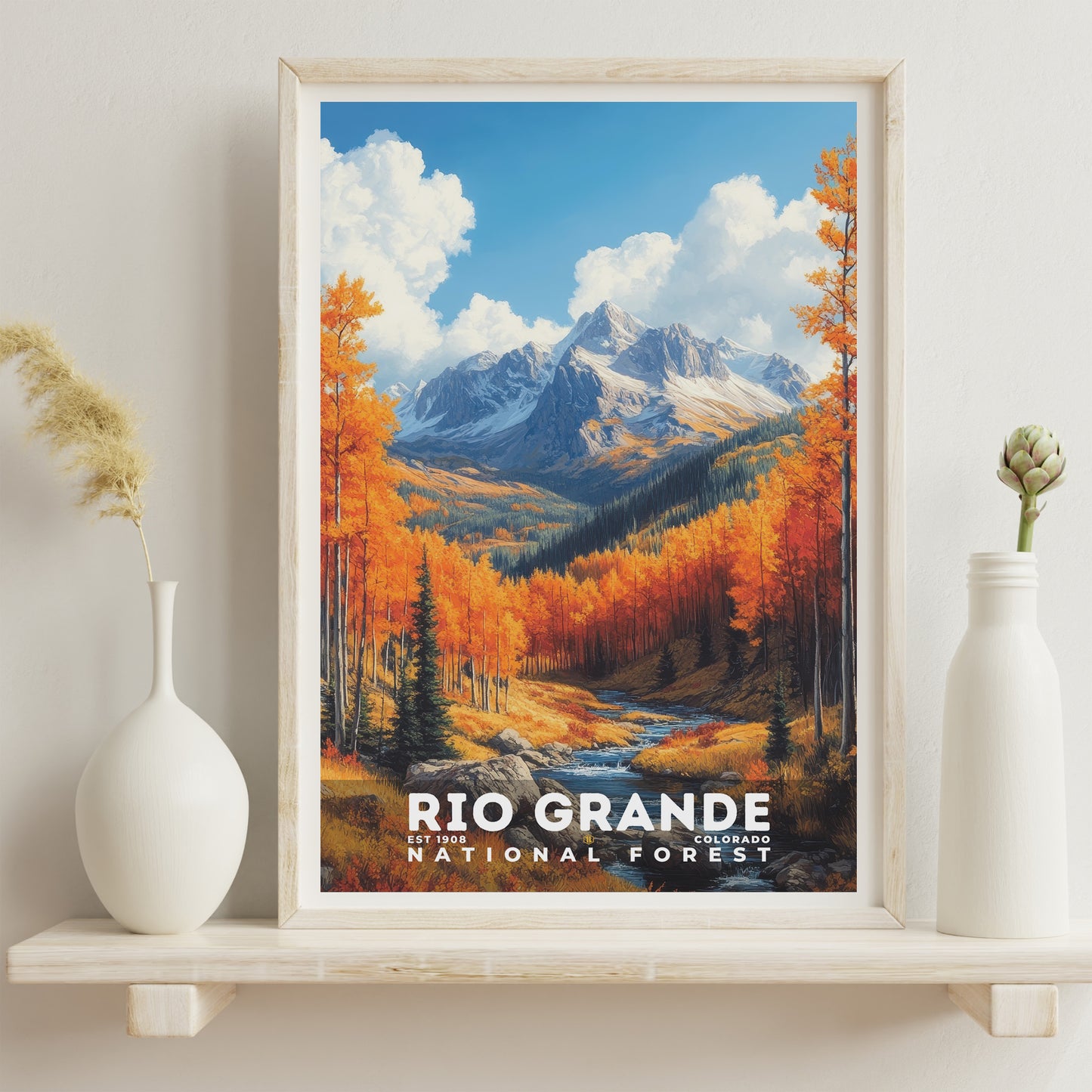 Rio Grande National Forest Poster | S02
